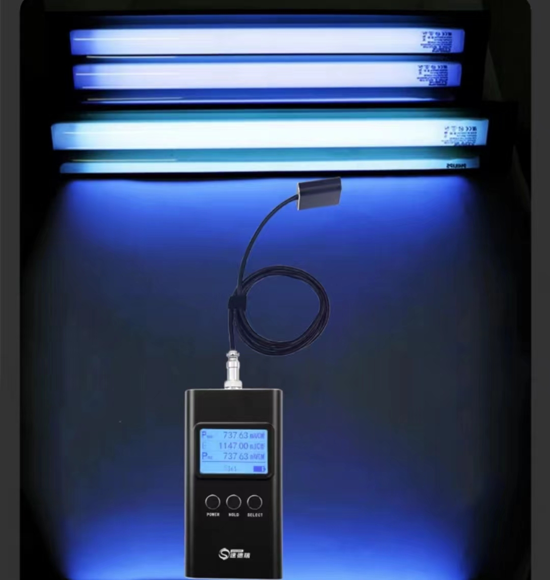 紫外輻照計在高壓汞燈上的應用